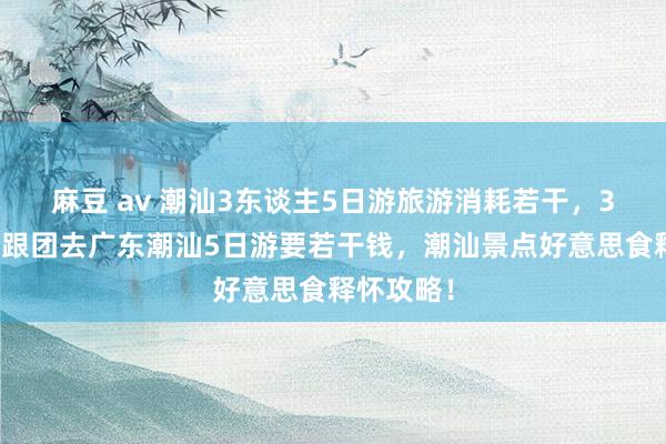 麻豆 av 潮汕3东谈主5日游旅游消耗若干，3个东谈主跟团去广东潮汕5日游要若干钱，潮汕景点好意思食释怀攻略！