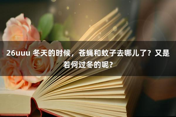 26uuu 冬天的时候，苍蝇和蚊子去哪儿了？又是若何过冬的呢？